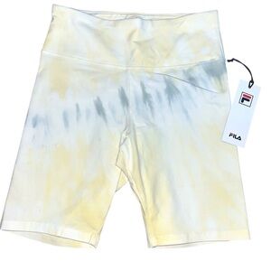 Fila tie dye cycling shorts